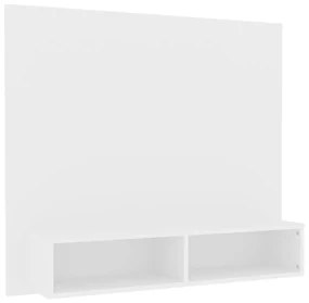 vidaXL Tv-wandmeubel 102x23,5x90 cm bewerkt hout wit
