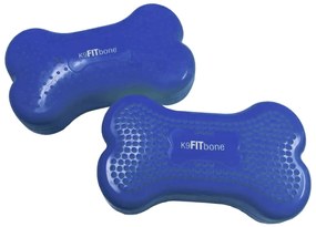 FitPAWS Dierenbalansplatformen 2 st Mini K9FITbone 29x16,5x6 cm blauw