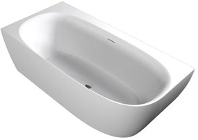 Sanigoods Masala hoekbad rechts 170x80cm wit mat