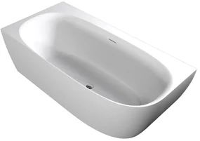 Sanigoods Masala hoekbad rechts 170x80cm wit mat