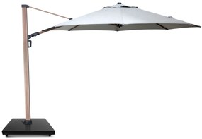 Zweefparasol 3.5m S2 Excellent (excl. voet) Grijs-antraciet Camello Luna