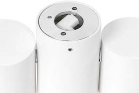 Design spot wit 2-lichts verstelbaar - Michael