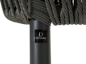 Tuinstoel Rope Grijs-antraciet De Laan Marbella