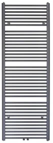 HR Badmeubelen Polo Designradiator - 40x8x134cm - middenaansluiting - 496 watt - light graphit matt 74022603