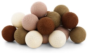 Cotton Ball Lights Outdoor lichtslinger - Starter Kit - Terraza