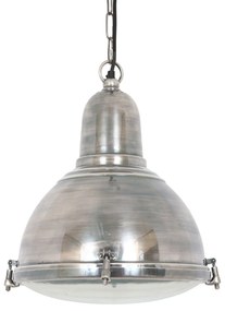 Messing Hanglamp Albion Antiek Zilver