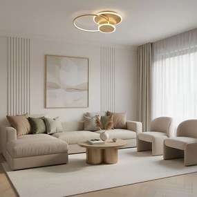 Plafondlamp APP1711-C Brush Gold LED