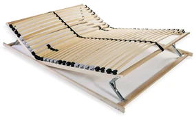 vidaXL Lattenbodem met 28 latten 7 zones 120x200 cm