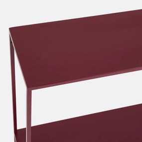 Stalen metalen wandtafel, dubbel blad, Miva