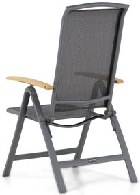 Lifestyle Garden Furniture Rosello Standenstoel Aluminium/teak Grijs