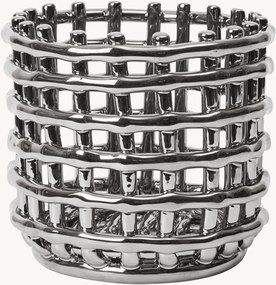 Handgemaakte keramische opbergmand Nalan, H 15 cm