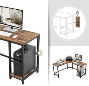 Nancy's Lenox Hill Bureau - Werktafel - Kantoortafel - Bureaus 138 x 138 x 75 cm