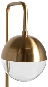 BePureHome Globular Messing Vloerlamp Met Glas