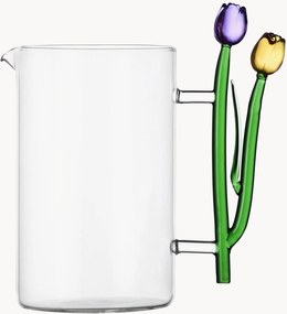 Handgemaakte karaf Botanica van borosilicaatglas, 1.4 L