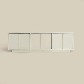 Beige Tv-meubel Japandi 160 Cm - 160x40x45cm.