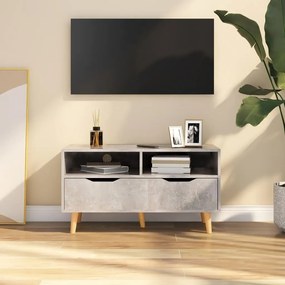 vidaXL Tv-meubel 90x40x48,5 cm spaanplaat betongrijs