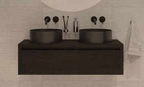 Gliss Design Ares badmeubel 120cm charcoal zonder waskom