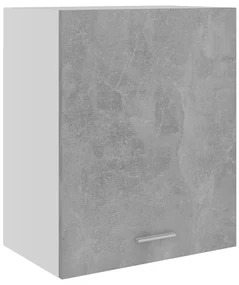 vidaXL Hangkast 50x31x60 cm bewerkt hout betongrijs