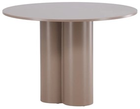 Design Eettafel Mocca - 110 X 110cm.