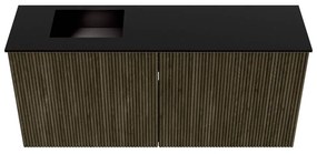 Mondiaz Joya 90cm toiletmeubel shadow met wastafel faye links 1 kraangat urban
