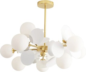 Hanglamp Gold/White APP1565-12