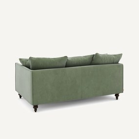 3-zits compacte fluwelen zetel, Lazare