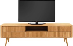 Goossens Tv Meubel Seppe, 5 laden 1 open vak 180 cm breed