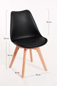 Set 4 Synk Basic Stoelen