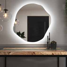 Organische LED spiegel met verlichting A35 80×81