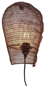 Oosterse wandlamp brons 35 cm - NidumOosters E27 Binnenverlichting Lamp