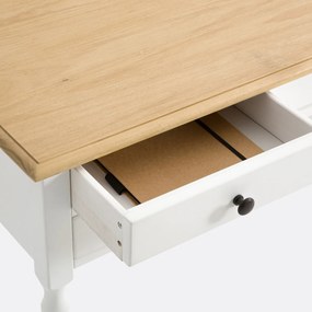 Bureau in massief dennenhout