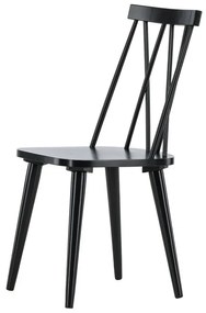 Jörn Eetkamerstoel Lena  - Zwart - Rubberhout - Jörn