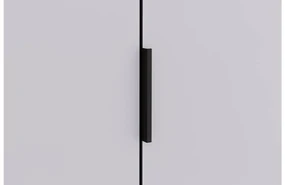 Goossens Excellent Kast Systeem Statement Compleet, 6 draaideuren met 50 cm breed rek element, 350 cm breed 223 cm hoog 61 cm diep