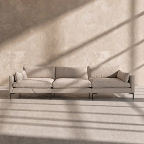 Zuiver Summer 4,5-zits Bank Stof Latte