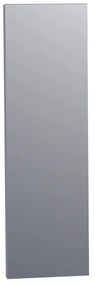 Saniclass Alu Spiegel - 25x80cm - zonder verlichting - rechthoek - aluminium 3878