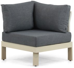 Hoek loungeset 6 personen Aluminium Taupe  Lifestyle Garden Furniture Lorenzo