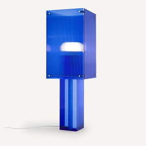 Lamp in gekleurd acryl, Akrilona