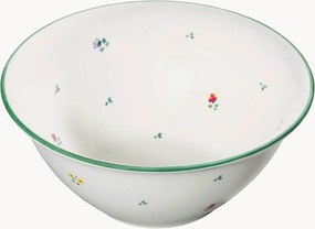 Handgemaakte saladeschaal Streublumen