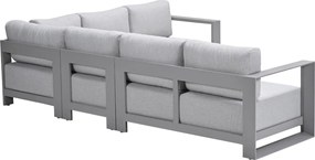 Garden Impressions Malakka loungebank 4-delig - taupe