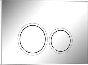 Mexen Tex 01 spoelknop, glanzend chroom - 6101-03