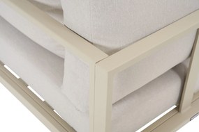 Hoek loungeset 5 personen Aluminium Zand/Beige  Domani Furniture Nordic
