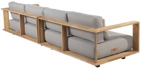 4 Seasons Outdoor Eternity 4-zits loungebank teak * SALE *  Loungebank     weerbestendig