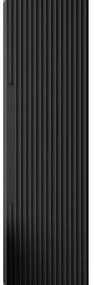 Saniclass Prime Balance Hoge Kast - 120x34.5x34.5cm - 1 deur - mat antraciet - MDF 88210