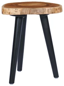 vidaXL Salontafel 40x45 cm massief teakhout