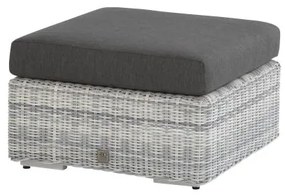 4 Seasons Outdoor | Edge footstool, ice  Voetenbank    antraciet weerbestendig