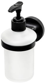 Haceka Aspen Zeepdispenser - wandmodel - mat zwart 1209516