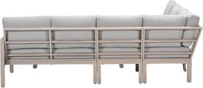 Garden Impressions San Capri lounge dining set 5-delig links - light oak look