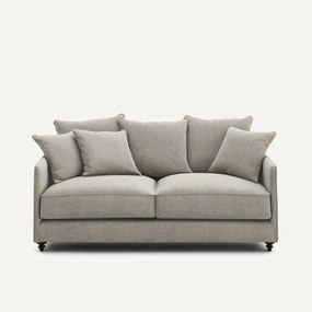 Compacte slaapbank, chenille fluweel, Lazare