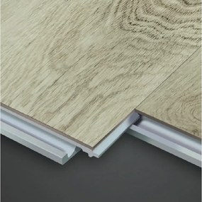 KS Vinyl vloertegel betonlook licht 30.5x61cm