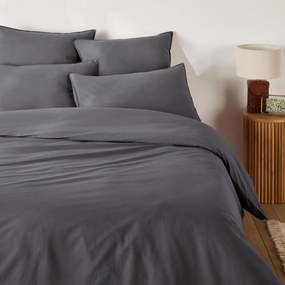 Effen dekbedovertrek in gewassen katoen, Scenario